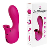 04799 | Vibrador Estimulador de Ponto G e Clitoris em Silicone com 7 Modos de Vibração e 7 Intensidades de Pulsação - Dibe Sex Massager