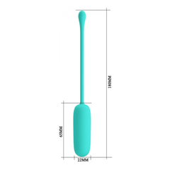 03526 | Cápsula Vibratória Recarregável em Silicone com 12 Modos de Vibração e Função Memória - Pretty Love Joyce - loja online