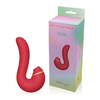 04664 | Vibrador Recarregável Ponto G com 4 Modos de Pulsação, 4 Modos de Vibração e Função de Aquecimento - Try Me Perfect Lover - Vermelho