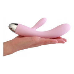 00814 | Vibrador Recarregável com Estimulador Clitoriano e 5 Modos de Vibração - SVAKOM ALICE - E-VARIEDADES