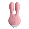 02199 | Vibrador Estimulador em Silicone com 12 Modos de Vibração e Leve Choque - Lilo Shape Of Love - Rosa