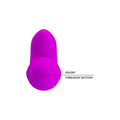 Imagem do 01986 | Mini Vibrador Ponto G em Soft Touch com 10 Funções de Vibração e Resistência à Água - Pretty Love Dana - Rosa