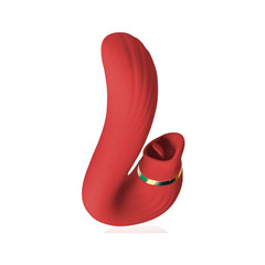 04712 | Vibrador Recarregável com 10 Modos de Vibração, 4 Modos de Pulsação e Função de Aquecimento - Enjoy Me Perfect Lover - Vermelho na internet