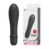 01919 | Mini Vibrador em Silicone com Relevo e 10 Modos de Vibrações - Pretty Love Solomon - Preto