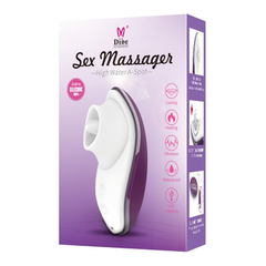 03354 | Dibe Sex Massager - Simulador de Sexo Oral, Estimulador de Clitoris em Silicone Soft Touch Recarregável com 7 Modos de Vibração, Função de Aquecimento