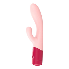 04275 | Vibrador com Estimulador de Clitóris Liso e 2 Modos de Vibrações - Rosa - comprar online