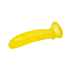 04871 | Penetrador Formato Banana com Ventosa - Passionate Fruit - E-VARIEDADES