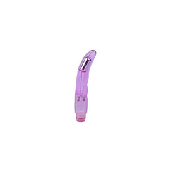 03985 | Vibrador Cristal G-Spot com Multivibração na Ponta - Aphrodisia Magical Big Finger - Roxo - comprar online