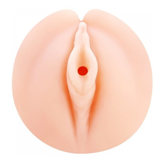 04239 | Masturbador Em Formato de Vagina Realística com Cápsula Vibratória e Controle - Crazzy Bull - loja online