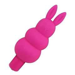 03992 | Estimulador de Clitóris no Formato de Coelho com 7 Modos de Vibrações - Aphrodisia Honey Bunny Vibe - 6,5 x 3,9 cm - Rosa - comprar online