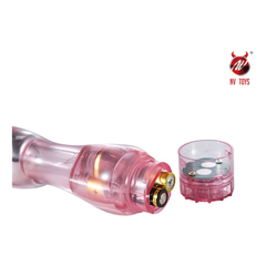 03898 | Vibrador Estimulador de Ponto G com Vibração Multivelocidade - NV Toys Newman Vibe - 17,5 x 3,5 cm - Rosa - comprar online