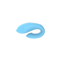 02695 | Vibrador para Casal com 9 Modos de Vibração e Controle Wireless - Azul na internet