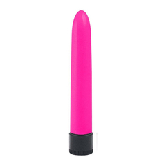 02157 | Vibrador Personal Liso em ABS Atóxico com Vibração Multivelocidade - 18cm - Pink - comprar online