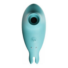 03362 | Dibe Cutie Baby - Estimulador Com 7 Modos De Sucção Sonoro Em Formato De Baleia 11 X 4,5 Cm - Azul - loja online
