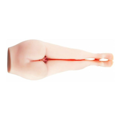 04037 | Masturbador Masculino em CyberSkin com Forma de Bunda e Pernas, Contém Vagina e Ânus Penetráveis, Pelos Pubianos e Vibração - Passion Lady - 80 x 25 cm - E-VARIEDADES