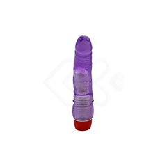 04290 | Vibrador de Ponto G no Formato de Pênis Realístico com Vibração Multivelocidade - Soft Portable Female Sex Toy - 11,7 x 3,5 cm - Roxo - comprar online