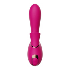 04799 | Vibrador Estimulador de Ponto G e Clitoris em Silicone com 7 Modos de Vibração e 7 Intensidades de Pulsação - Dibe Sex Massager - E-VARIEDADES
