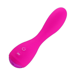 04002 | Vibrador Ponto G em Silicone Soft Touch com 10 Modos de Vibração - Perfect G-Spot - 16 x 3,5 cm - Rosa - comprar online