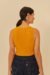 Regata Feminina Cropped Canelada Rib Farm - comprar online