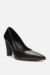 Scarpin Feminino Preto Salto Bloco Arezzo - comprar online