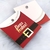 Mini Tags Etiqueta de Natal Dourado Hotstamping 4,5 x 4,5cm - Eve Design