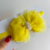 Laço luxo amarelo em organza com perólas na faixinha - comprar online