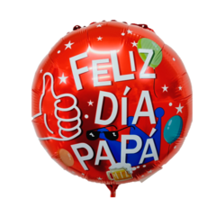 GLOBOS METALIZADOS DIA DEL PADRE x UNIDAD (45cm Aprox) - tienda online