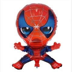 GLOBO METALIZADO FORMA SPIDERMAN (30CM) (CHICO)