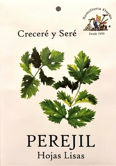 SEMILLAS DE PEREJIL HUERTA