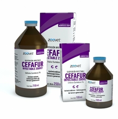 CEFAFUR INYECTABLE ZOOVET 250 ml.