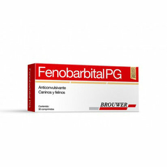 FENOBARBITAL PG 40 MG X 30 COMPRIMIDOS - BROUWER