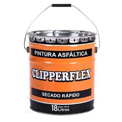 Pintura Asfáltica Clipperflex 18l Secado Rápido De Megaflex en internet