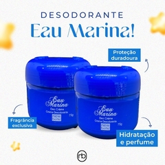Desodorante creme Eau Marina 75g - feminino