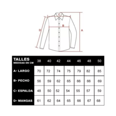 Camisa Manga Larga Cuadros Hombre Con Bolsillo Escosesa MODELO 2 - comprar online