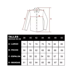 Camisa Manga Larga Cuadros Hombre Con Bolsillo Escosesa MODELO 3 - comprar online