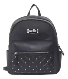 Mochila Mini Chica Eco Cuero Tachas