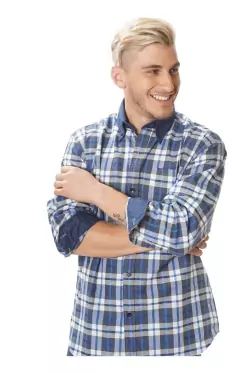 Camisa escocesa hombre shop