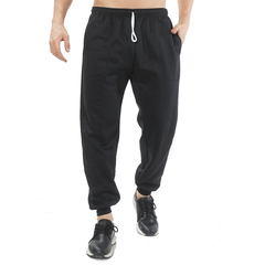 Jogging Friza Invisible Con Puño Marca Prince Talle S Al Xl NEGRO