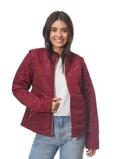 Campera Mujer Con Capucha Desmontable Piel Chaleco - Wacky Indumentaria