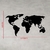 Escultura de Parede Mapa na internet