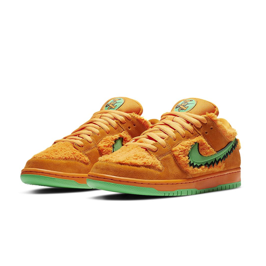 Nike Sb Dunk Low Grateful Dead Orange Bear 28MX 28 cm
