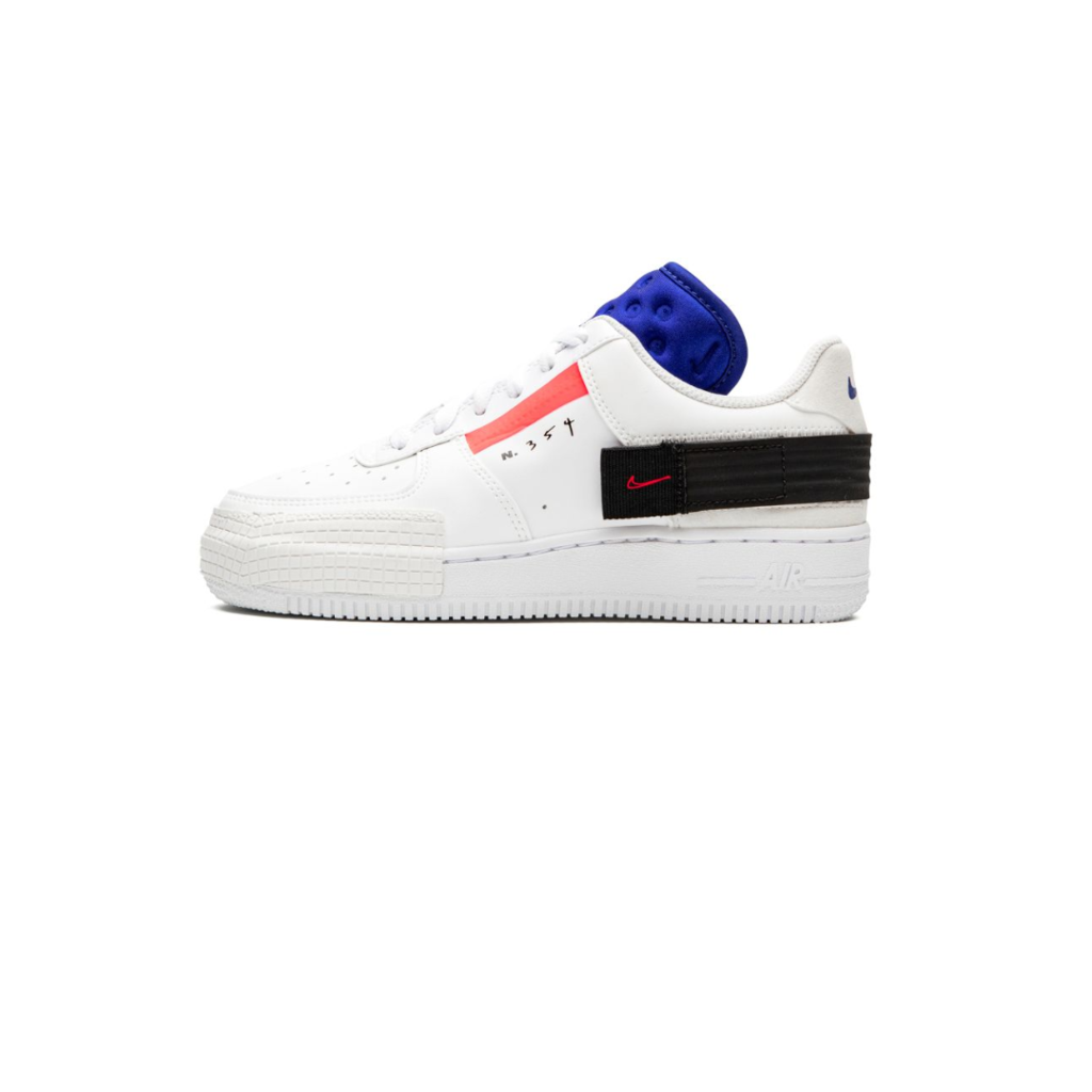 Nike Air Force 1 Low Type Gs White 25.5MX 25.5 cm