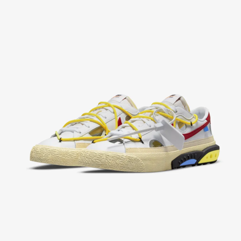 Nike Blazer Low Off White University Red 5.5MX 25.0 cm