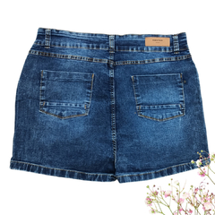 SHORTS SAIA JEANS PLUS SIZE STRETCH MESCLADO na internet