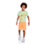 Bermuda Masculino Infantil De Moletom Colors Com Bolso Embutido Na Frente - loja online
