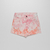 Short Feminino Infantil Estampado com Aplicação de Strass - comprar online