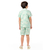 Camisa Masculina Infantil Com Abertura Total Estampada - comprar online