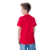 Camiseta Masculina Infantil Básica Manga Curta e Caimento Reto