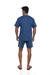 Pijama Masculino aberto Blusa e Short - comprar online