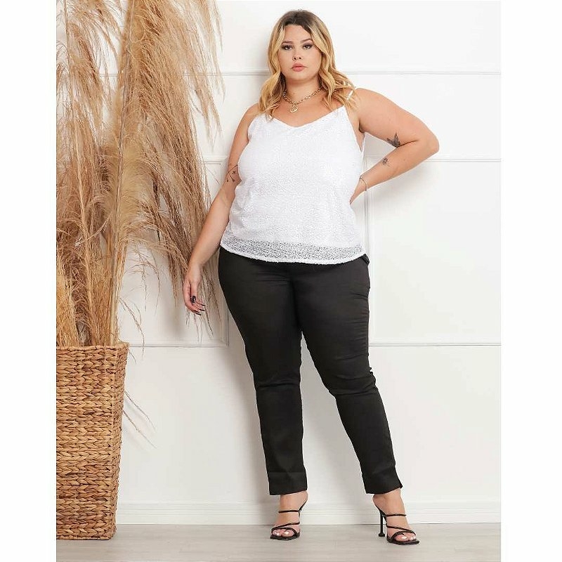 Calça social hotsell com laço